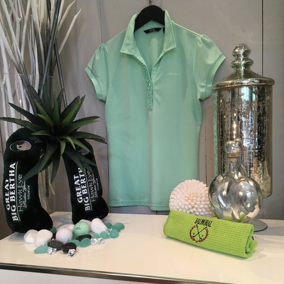 Mint Green Short Sleeve Top - Picture 3 of 11